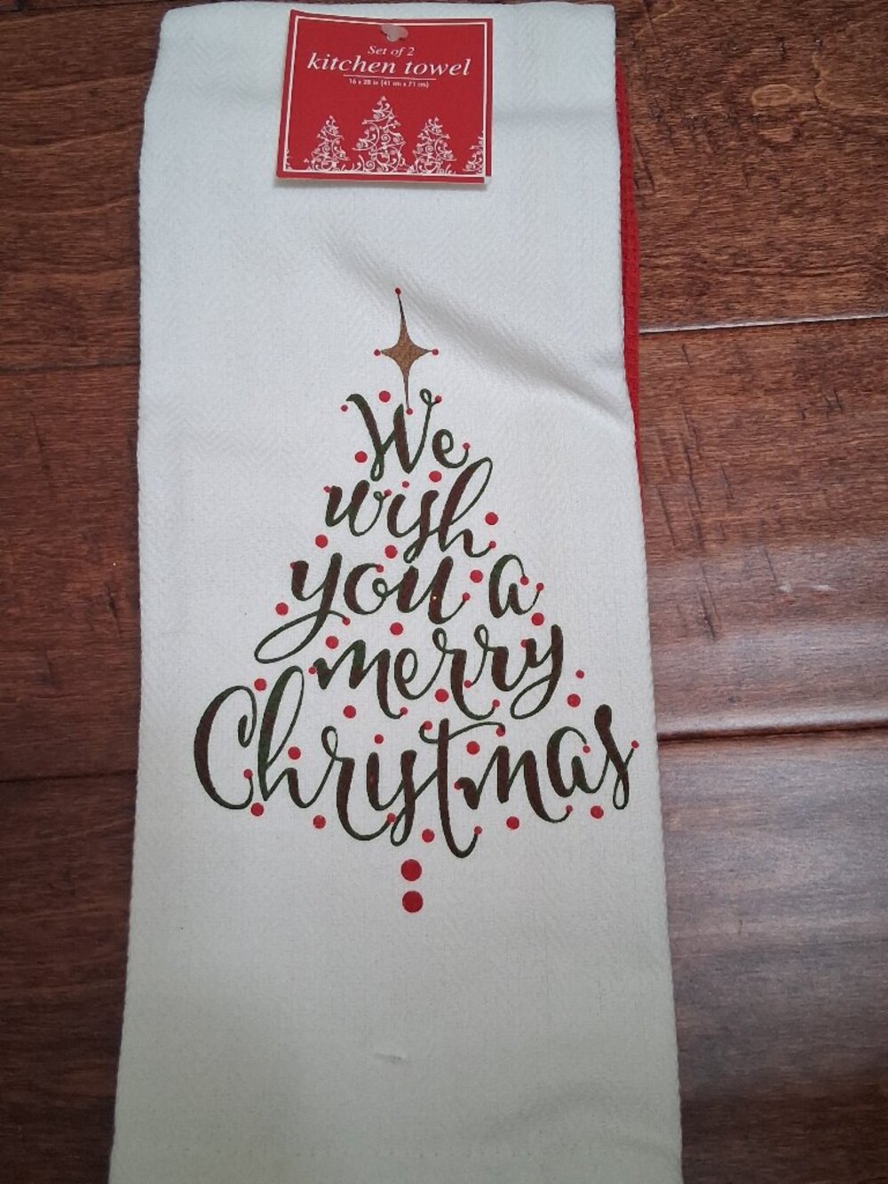 Holiday Kitchen Towel Set, NWT